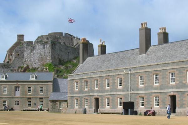 Jersey, Elizabeth Castle Lower Ward and Barracks