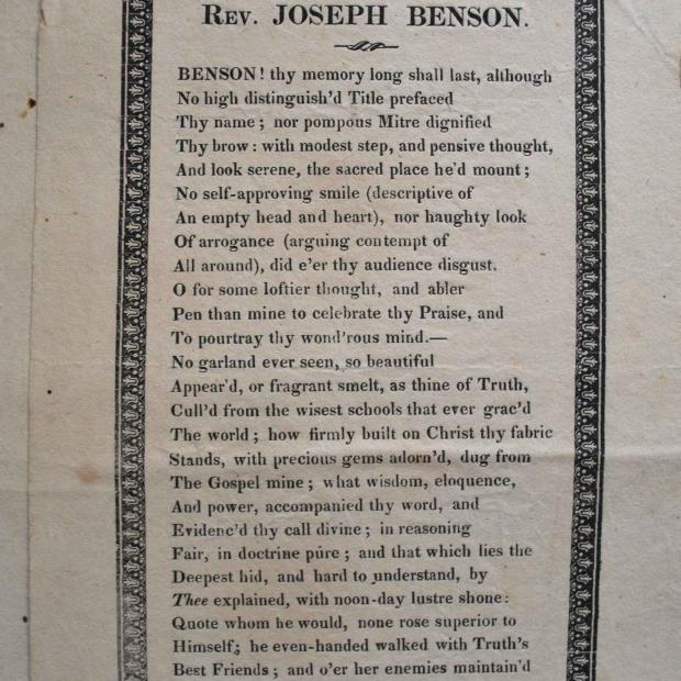 BENSON Joseph