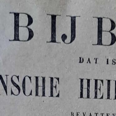 ENGELBRECHT Cornelius Johannes gebore 1821 en Maria Elizabeth Catharina KLOPPER gebore 1823