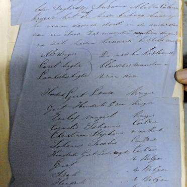 KRUGER Hendrik Gerrit Lodewyk gebore 1824 & Maria Magdalena Kathrina getroud 1842 KRUGER Hendrik Gerrit Lodewyk gebore 1824 & Maria Magdalena Kathrina getroud 1842