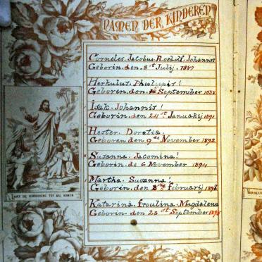 BADENHORST Isak Johanis 1863-1902 en Martha Susanna 1864-1915, getroud 1886 BADENHORST Isak Johanis 1863-1902 en Martha Susanna 1864-1915, getroud 1886
