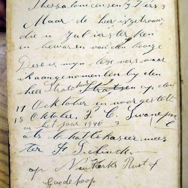 SWANEPOEL Petrus Corneles en Johanna Aletta Magdelena LANDMAN, gebore 1870 SWANEPOEL Petrus Corneles en Johanna Aletta Magdelena LANDMAN, gebore 1870