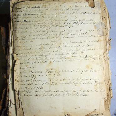 FOURIE Johannis Gerhardus, gebore 1836 en Catarina Johanna BO?, gebore 1835, getroud 1854 FOURIE Johannis Gerhardus, gebore 1836 en Catarina Johanna BO?, gebore 1835, getroud 1854