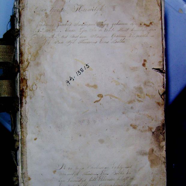 SWANEPOEL Johannes Jacobus en Gesiena Elizabeth VAN ROY, getroud 1841