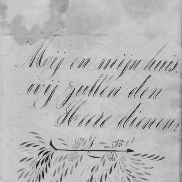 KOEN Abraham Paulus Willem, geb 1830 en Frederika Elizabeth Magdalena VAN NIEUWENHUIJSEN, geb 1836, getroud 1855