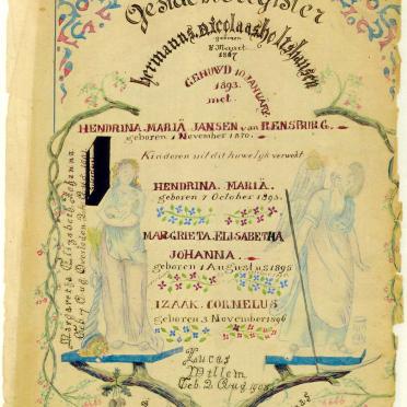HOLTSHAUSEN Hermanus Nicolaas geb 1867 en Hendrina Maria JANSEN VAN RENSBURG gehuwd 1893 HOLTSHAUSEN Hermanus Nicolaas geb 1867 en Hendrina Maria JANSEN VAN RENSBURG gehuwd 1893