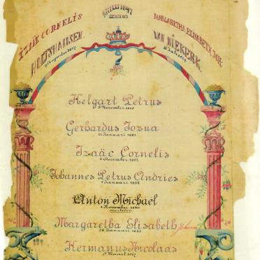 HOLTSHAUSEN Isaak Cornelis en Margaretha Elisabeth Joh: VAN NIEKERK HOLTSHAUSEN Isaak Cornelis en Margaretha Elisabeth Joh: VAN NIEKERK