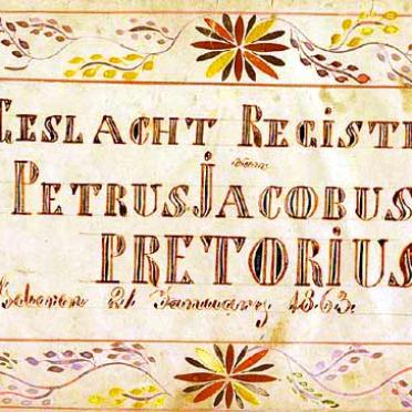 PRETORIUS Petrus Jacobus, gebore 1863 en Huibrecht Catharina Florina COETZEE 1867-1897, getroud 1885 PRETORIUS Petrus Jacobus, gebore 1863 en Huibrecht Catharina Florina COETZEE 1867-1897, getroud 1885