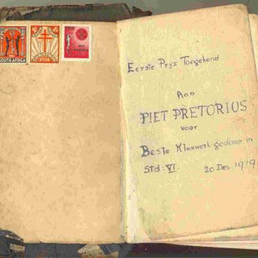 PRETORIUS Gerhardus Petrus 1869-1956 en Maria Elizabeth Anna 1879-1958 PRETORIUS Gerhardus Petrus 1869-1956 en Maria Elizabeth Anna 1879-1958