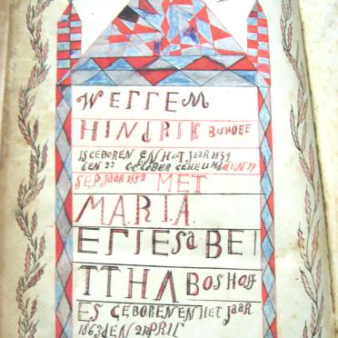 BOSHOFF Wellem Hindrik, gebore 1859 en Maria Eliesabettha VAN LOGGERENBERG, gebore 1863, getroud 1882 BOSHOFF Wellem Hindrik, gebore 1859 en Maria Eliesabettha VAN LOGGERENBERG, gebore 1863, getroud 1882