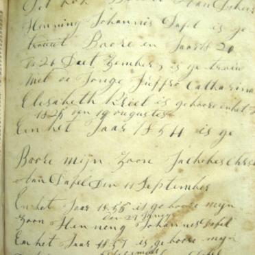 DAFEL Henning Johannis Sarel, gebore 1820 en Catharina Elisabeth KRIEL, gebore 1825 DAFEL Henning Johannis Sarel, gebore 1820 en Catharina Elisabeth KRIEL, gebore 1825