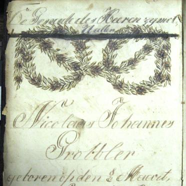 GROBBLER Nicolaas Johannes, gebore 1809 GROBBLER Nicolaas Johannes, gebore 1809